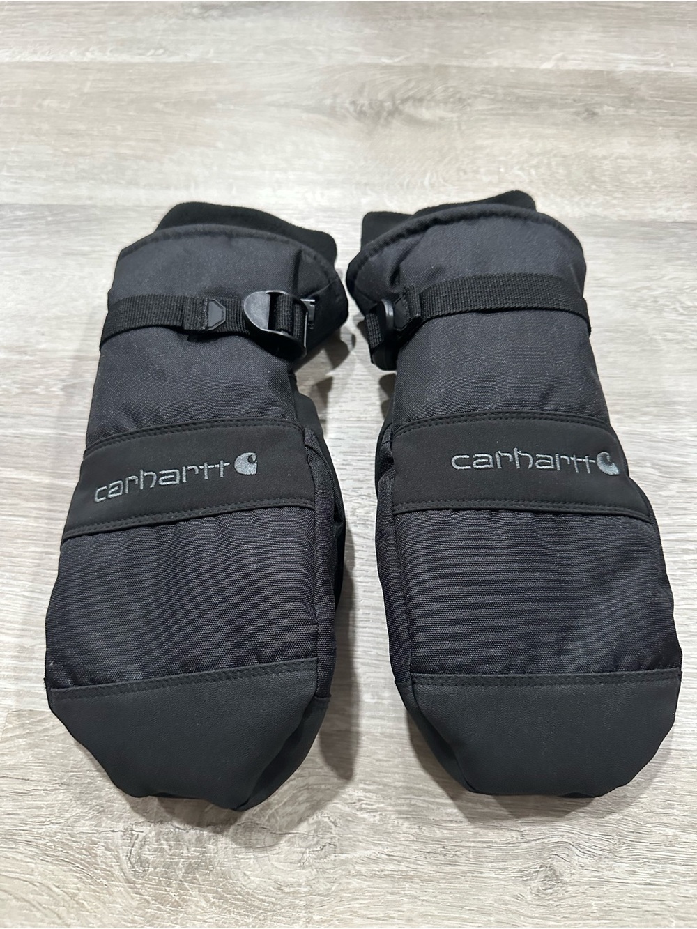 CH219 NWOT Carhartt Black Mitten Gloves L Large